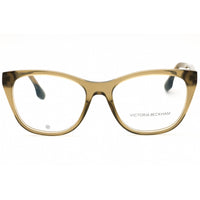 Victoria Beckham Women's Eyeglasses - Olive Acetate Cat Eye Shape Frame | VB2665 310 ,