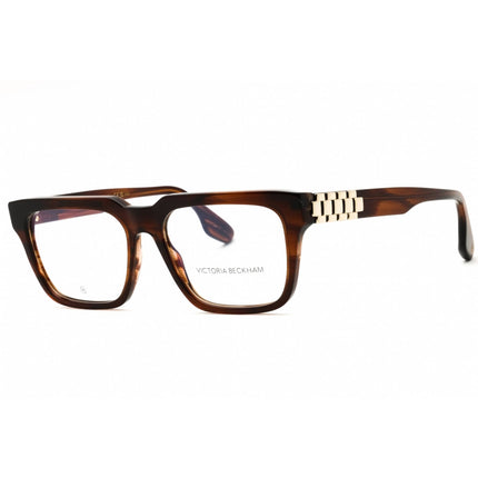 Victoria Beckham Women's Eyeglasses - Brown Horn Acetate Square Frame | VB2667 227 ,