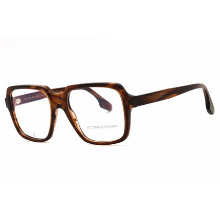 Victoria Beckham Women's Eyeglasses - Brown Horn Acetate Square Frame | VB2668 227 ,