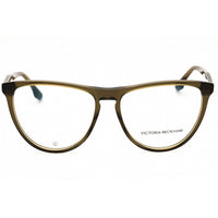 Victoria Beckham Women's Eyeglasses - Khaki Acetate Oval Full Rim Frame | VB2672 316 ,