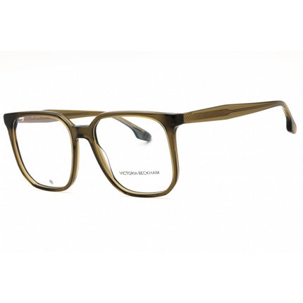 Victoria Beckham Women's Eyeglasses - Khaki Acetate Square Full Rim Frame | VB2673 316 ,
