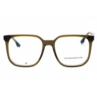 Victoria Beckham Women's Eyeglasses - Khaki Acetate Square Full Rim Frame | VB2673 316 ,