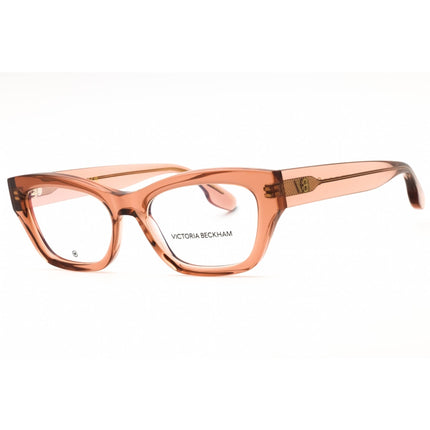 Victoria Beckham Women's Eyeglasses - Antique Rose Acetate Cat Eye Frame | VB2675 651 ,