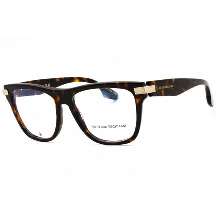Victoria Beckham Women's Eyeglasses - Dark Havana Acetate Cat Eye Frame | VB2676 234 ,