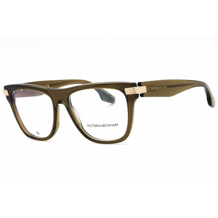 Victoria Beckham Women's Eyeglasses - Khaki Acetate Cat Eye Shape Frame | VB2676 316 ,