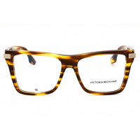 Victoria Beckham Women's Eyeglasses - Striped Tobacco Acetate Cat Eye | VB2677 224 ,