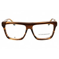 Victoria Beckham Women's Eyeglasses - Light Brown Horn Acetate Square | VB2678 228 ,
