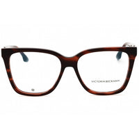 Victoria Beckham Women's Eyeglasses - Striped Red Acetate Cat Eye Frame | VB2680 618 ,