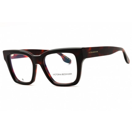 Victoria Beckham Women's Eyeglasses - Dark Havana Acetate Cat Eye Frame | VB2681 234 ,