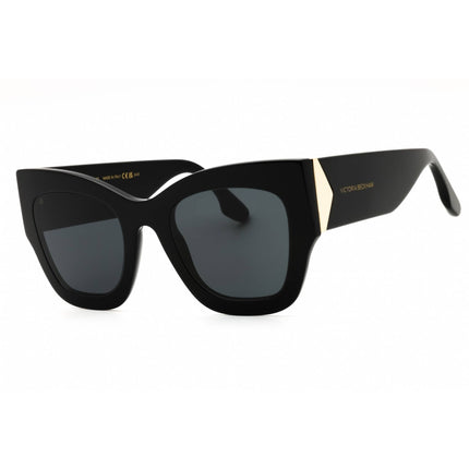 Victoria Beckham Women's Sunglasses - Black Acetate Cat Eye Shape Frame | VB652S 001 ,