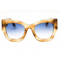 Victoria Beckham Women's Sunglasses - Honey Brown Horn Cat Eye Full Rim | VB652S 773 ,