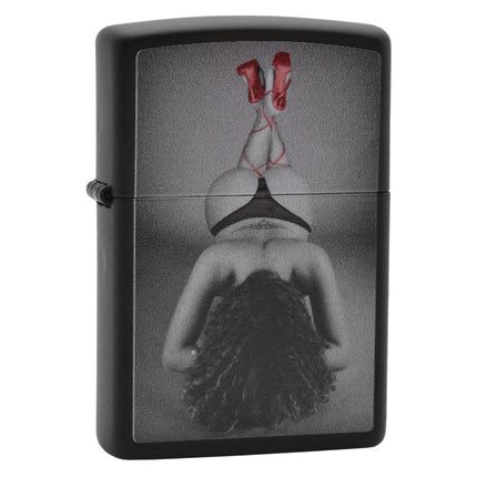Zippo AD434 Striptease Red Shoes Lighter ,