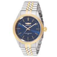 Invicta Men's Watch - Specialty Quartz Blue Dial Two Tone Steel Bracelet | 49316 ,