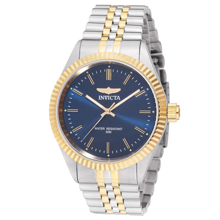 Invicta Men's Watch - Specialty Quartz Blue Dial Two Tone Steel Bracelet | 49316 ,