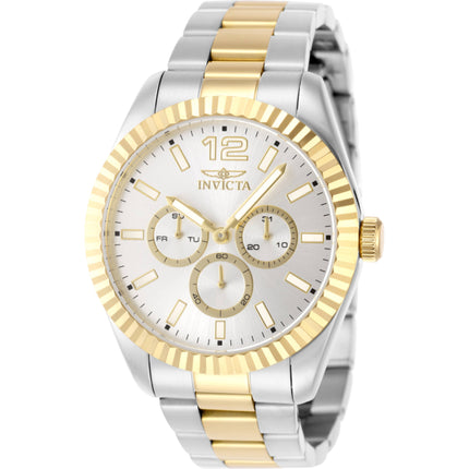 Invicta Men's Watch - Specialty Quartz Silver Tone Dial Two Tone Bracelet | 49516 ,
