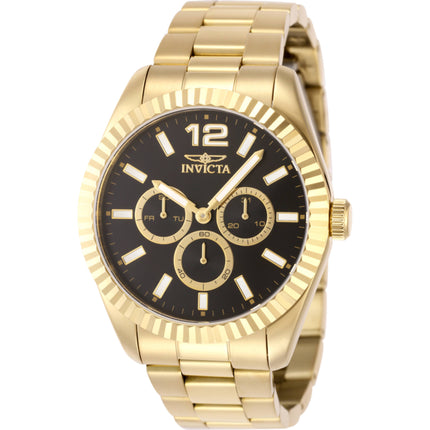 Invicta Men's Watch - Specialty Quartz Day Date Black Dial Two Tone Bracelet | 49519 ,