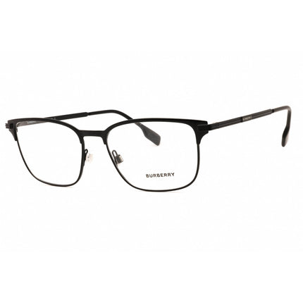 Burberry Men's Eyeglasses - Black Metal Rectangular Full Rim Frame | 0BE1372 1007 ,