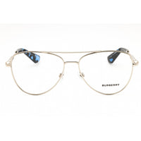 Burberry Men's Eyeglasses - Silver Metal Aviator Shape Full Rim Frame | 0BE1386 1005 ,