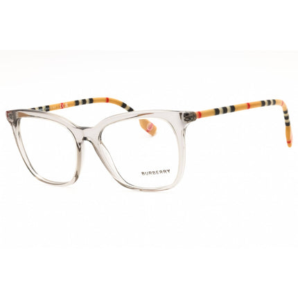 Burberry Women's Eyeglasses - Transparent Grey Plastic Cat Eye Frame | 0BE2390 3892 ,