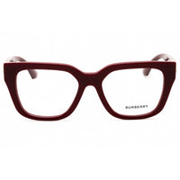 Burberry Women's Eyeglasses - Burgundy Plastic Square Full Rim Frame | 0BE2403 4119 ,