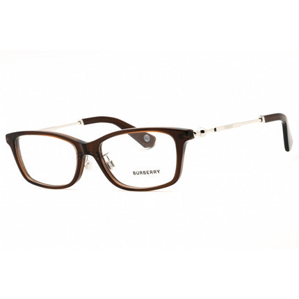 Burberry Men's Eyeglasses - Brown Plastic Rectangular Full Rim Frame | 0BE2414D 4116 ,