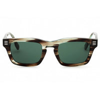Burberry Men's Sunglasses - Green Plastic Square Full Rim Frame | 0BE4403F 409871 ,