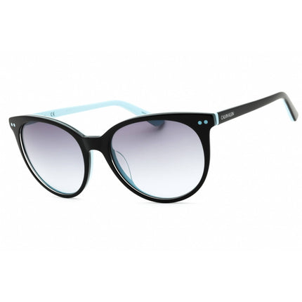 Calvin Klein Women's Sunglasses - Black Acetate Cat Eye Full Rim Frame | CK18509SG 004 ,