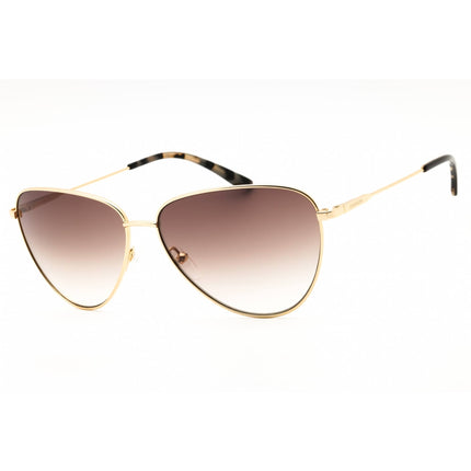 Calvin Klein Women's Sunglasses - Gold Metal Aviator Full Rim Frame | CK19103SG 717 ,