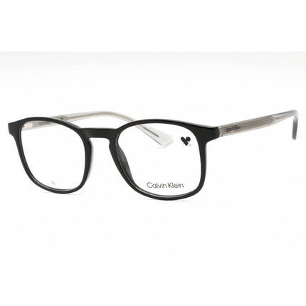 Calvin Klein Men's Eyeglasses - Black Plastic Square Full Rim Frame | CK23517 001 ,
