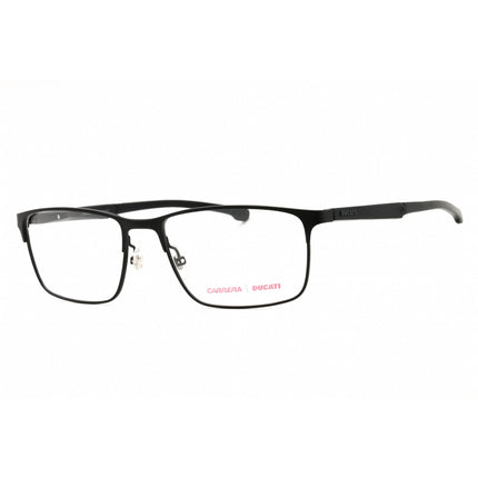Carrera Men's Eyeglasses - Matte Black Metal Rectangular Frame | CARDUC 014 0003 00 ,