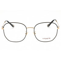 Coach Women's Eyeglasses - Black Light Gold Metal Irregular Frame | 0HC5143BD 9346 ,