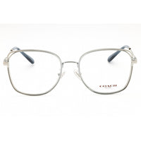Coach Women's Eyeglasses - Shiny Silver Metal Square Full Rim Frame | 0HC5160D 9001 ,