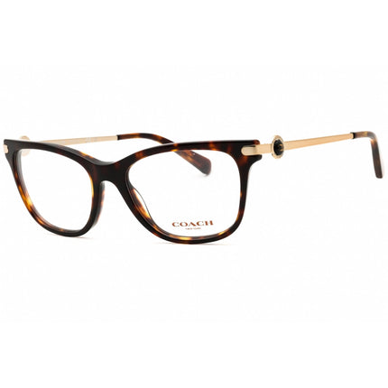 Coach Women's Eyeglasses - Dark Tortoise Plastic Cat Eye Full Rim Frame | 0HC6176 5120 ,