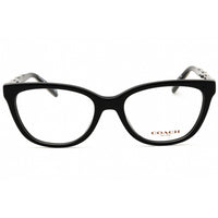 Coach Women's Eyeglasses - Black Plastic Cat Eye Shape Full Rim Frame | 0HC6186 5002 ,