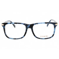 Coach Men's Eyeglasses - Blue Tortoise Plastic Square Full Rim Frame | 0HC6228U 5754 ,