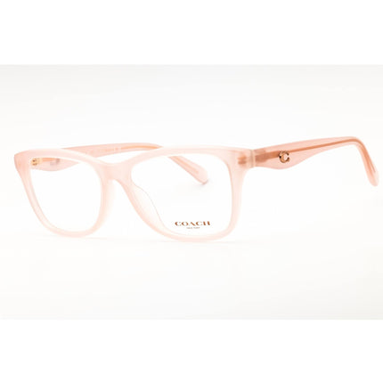 Coach Women's Eyeglasses - Milky Pink Plastic Cat Eye Full Rim Frame | 0HC6231U 5809 ,