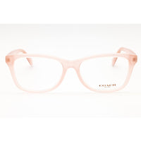 Coach Women's Eyeglasses - Milky Pink Plastic Cat Eye Full Rim Frame | 0HC6231U 5809 ,
