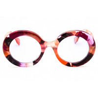 Gucci Women's Sunglasses - Violet/Cloudy Pink Havana Round Full Rim | GG1748S 003 ,