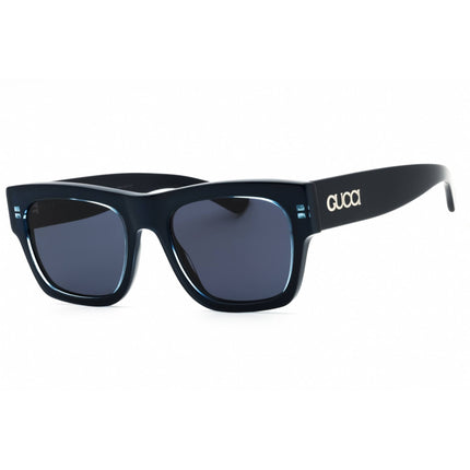 Gucci Men's Sunglasses - Light Blue Acetate Square Shape Full Rim Frame | GG1793S 004 ,