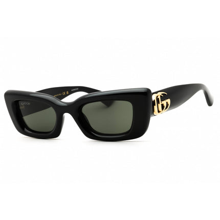 Gucci Women's Sunglasses - Black Acetate Cat Eye Shape Full Rim Frame | GG1827S 001 ,