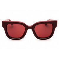 Gucci Women's Sunglasses - Burgundy Injected Propionate Square Frame | GG1828S 003 ,