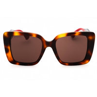 Gucci Women's Sunglasses - Havana Blue Acetate Butterfly Full Rim Frame | GG1861S 002 ,