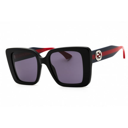 Gucci Women's Sunglasses - Black Blue Acetate Butterfly Full Rim Frame | GG1861S 004 ,