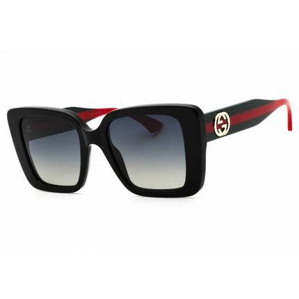 Gucci Women's Sunglasses - Black Green Acetate Butterfly Full Rim Frame | GG1861S 005 ,