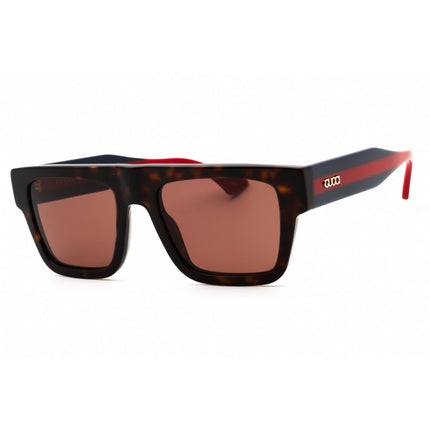 Gucci Men's Sunglasses - Dark Havana Injected Propionate Square Frame | GG1868S 002 ,