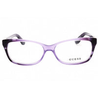 Guess Women's Eyeglasses - Shiny Violet Acetate Cat Eye Full Rim Frame | GU2948-N 083 ,