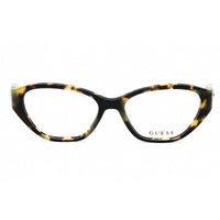 Guess Women's Eyeglasses - Havana White Acetate Cat Eye Full Rim Frame | GU50119 056 ,