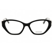Guess Women's Eyeglasses - Black/Other Acetate Cat Eye Full Rim Frame | GU50119 005 ,