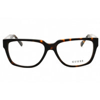 Guess Men's Eyeglasses - Dark Havana Acetate Rectangular Full Rim Frame | GU50150 052 ,