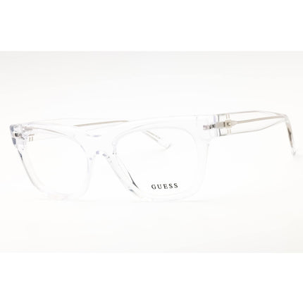 Guess Men's Eyeglasses - Crystal Acetate Cat Eye Shape Full Rim Frame | GU50238 026 ,